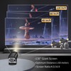 [Built-in Apps] Mini Projector with WiFi 6 and Bluetooth5.2, Smart
