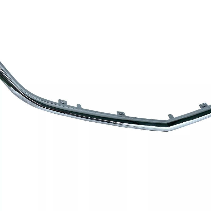 YLT AUTO Front Bumper Chrome Center Grille Molding Trim Frame