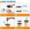 NIORSUN Solar Post Lights Outdoor, Fence Post Solar Lights Cool
