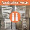 Set of 3 Radiator Mounting Brackets, Bathroom Radiator Towel Holder,