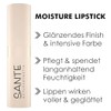 SANTE Naturkosmetik Moisture Lipstick 03 Rose Nude, Nourishing Lipstick with