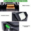 Upgraded 6.0Ah 18V Replace Compatible with Makita 18V Battery, Compatible
