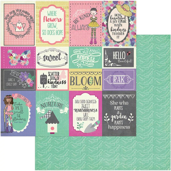 Photo Play Paper Julie Nutting Seeds Of Kindness Double-Sided Cardstock