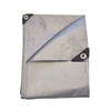 HD Extra Thick (14 Mil) 3-Layer Silver Tarp (6'X8')