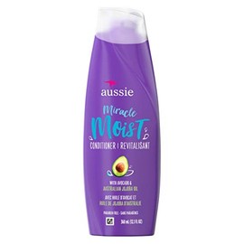 Aussie Paraben-Free Miracle Moist Conditioner with Avocado and Jojoba Oil For Dry Hair - 12.1 fl oz