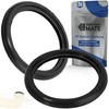 Flush Pipe Seal, Pack of 2, Replacement for 362.771.00.1, Compatible