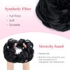 TESS Hairpiece with Elastic Band, 55 g, Curly Hair Scrunchie