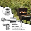 Lyfengdeam Stainless Steel Weight Balancer, BBQ Oven Rod Balance Skewer