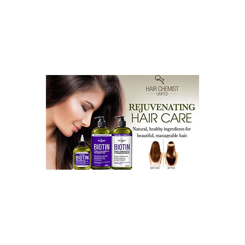 Hair Chemist Biotin Pro-Growth Premium Hair Oil 7.1 oz.