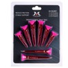 MAZEL Transparent Plastic Golf Tees 8 Pack,Enhanced Durability & Stability