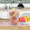 Great Credentials Plastic Soup Food Container with Lids (12), 32