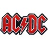 PSL AC DC Rock Band t Shirts Logo Embroidery Iron on Patch Rock n Roll Clothing Decor, red, black