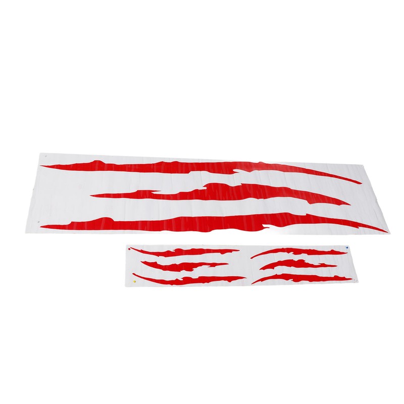 2Pcs Car Hood Cover Sticker Claw Mark Style Universal Engine