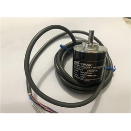 AMHIL Rotary Encoder E6B2CWZ6C Rotary Encoder E6B2-CWZ6C NPN Output Rotary Switch 2000 2500 1024 1000 600 500 400 360 300 200 100 P/R (Color : 400pr, Size : E6B2 CWZ6C)