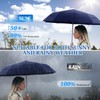 LFLFWY Compact Windproof Travel Umbrella- Large Light Automatic Open&Close Umbrellas