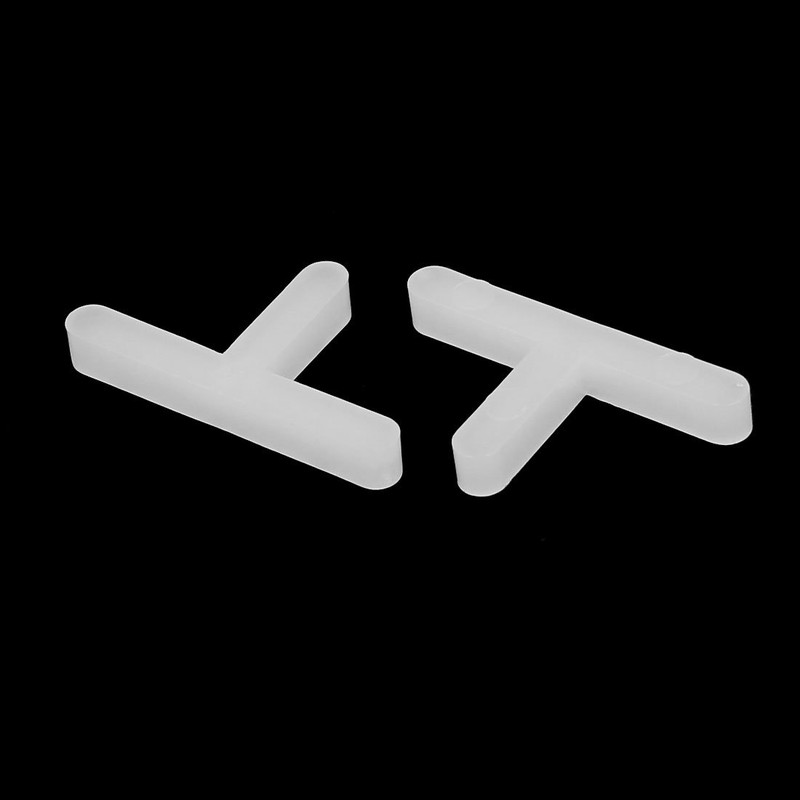 sourcingmap® Wall Floor Tile Plastic T Type Spacers Tiling Tools