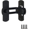 WAYDA Barn Door Lock, 90 Degree Right Stainless Steel Angle