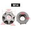 Htopse Sprocket Drive Replace Gear Asterisk 3/6/7 Teeth Electric Chainsaw