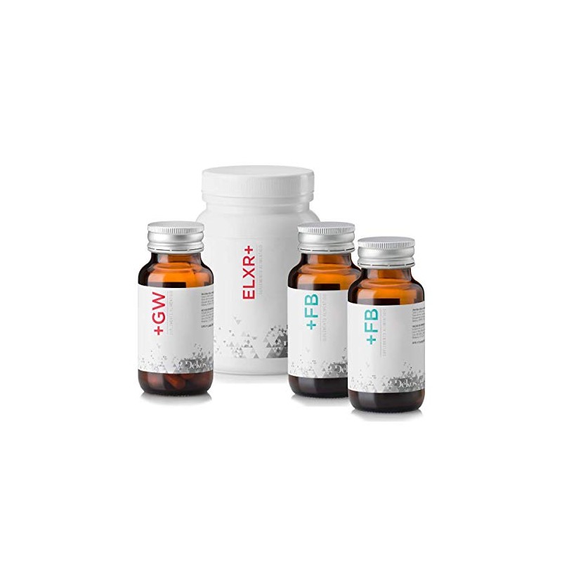 Dekós Paquete Skin Contiene Frasco Elxr Colágeno Hidrolizado Polvo Cápsulas