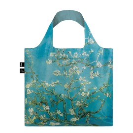 LOQI VAN GOGH Almond Blossom Bag Travel Tote, 50 cm, 15 liters, Blue (Almond Blossom)