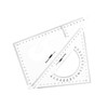 Triangle Ruler, For Drafting, Stationery, Office Use, For Exams, Ruler