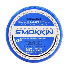 Long-Lasting Twist and Lock Hair Styling Gel - Cotton Candy Scent - Edge Control, 24-Hour Superior Hold, Flake-Free, Nourishes and Repairs - Pro Growth, For All Hair Types