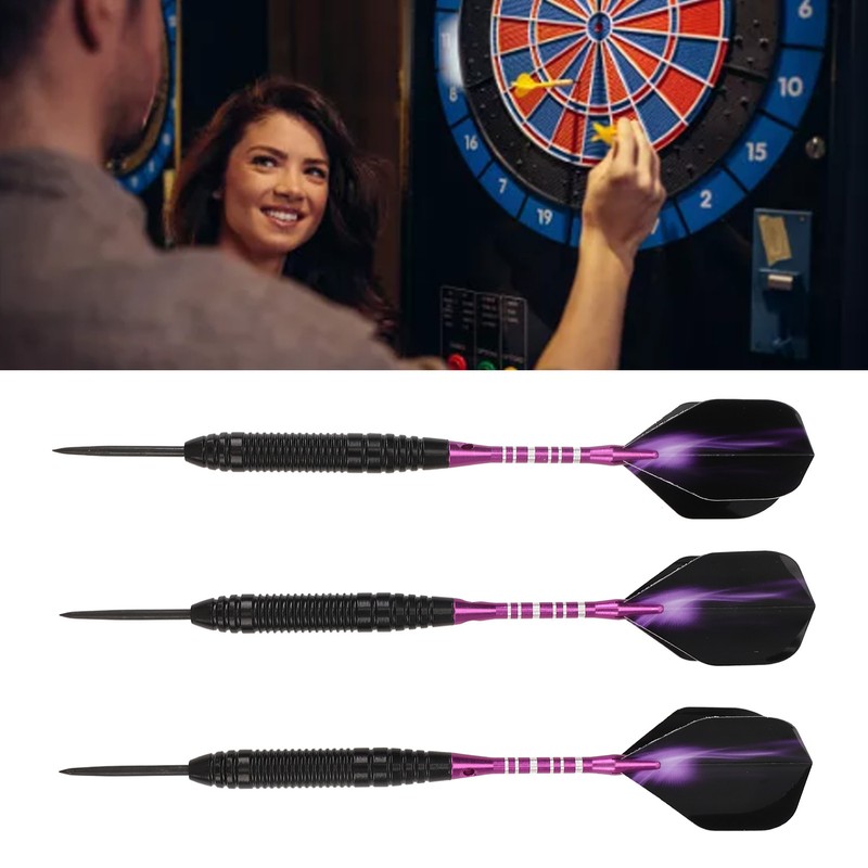 Darts Metal Tip Set Professional Darts with Stylish Case Steel