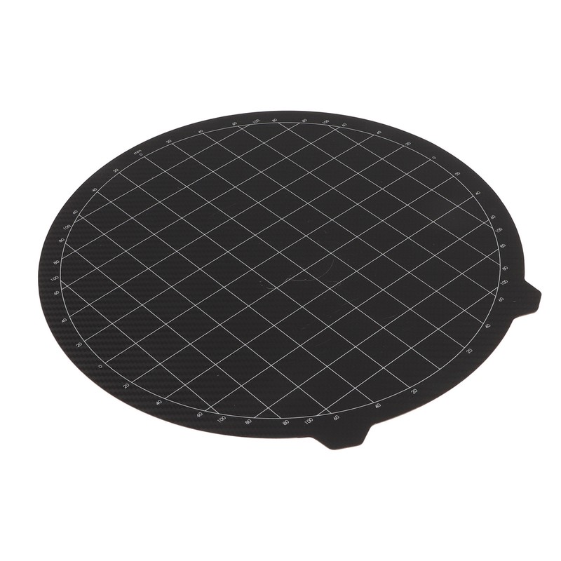 PEI Steel Plate 265x265mm Round Flexible Bending Resistance Hot Bed