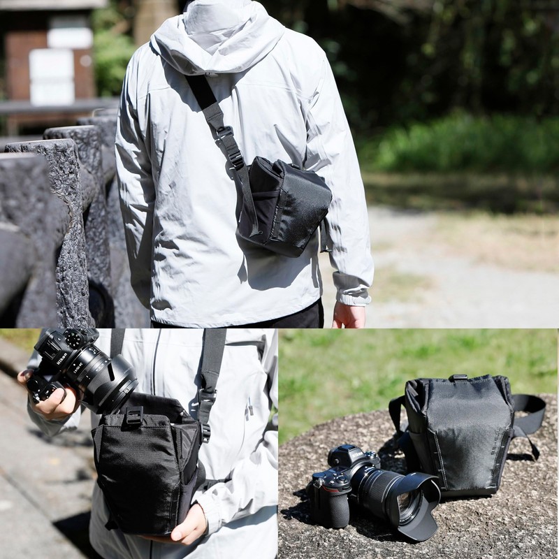 Hakuba 4977187001488 Camera Bag Plus Shell Trek 04 Zoom Bag