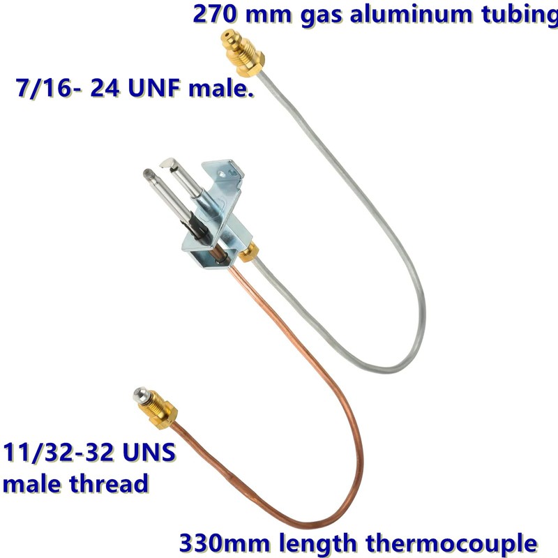 MCAMPAS RV Water Heater Pilot Assembly Replacement for Dometic Atwood