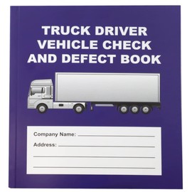 (Pack of 2) Daily Check Driver Defect Book HGV Truck Van 50 Page Defect Fault Report Booklet