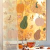 JarThenaAMCS 4 Sheet Fall Window Clings Boho Pumpkin Maple Leaf