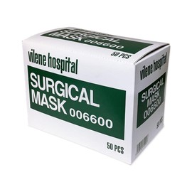 [バイリーンクリエイト] サージカルマスク 50枚入 横紐型 (よこひも（6600） 50枚入×1箱) 手術用マスク 646538