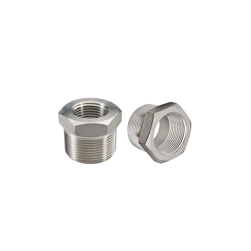 Beduan Stainless Steel Reducer Hex Bushing 1" Male NPT to