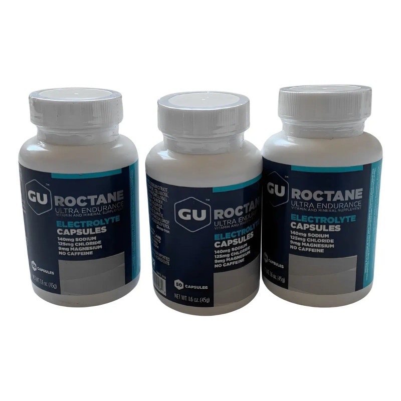 Shaker Running Gu Energy Roctane Capsulas De Electrolitos 5