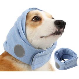 AOOLMOL Dog Ear Muffs Dog Head Ear Warp Noise Protection