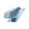 14" Range Hood Roof Cap Damper in Aluminum