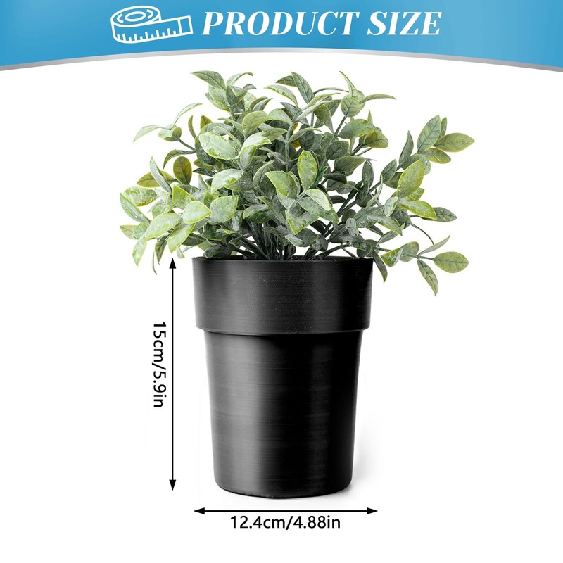 Flower Pot Diversion Safe with Plants, Planter with Hidden Safe