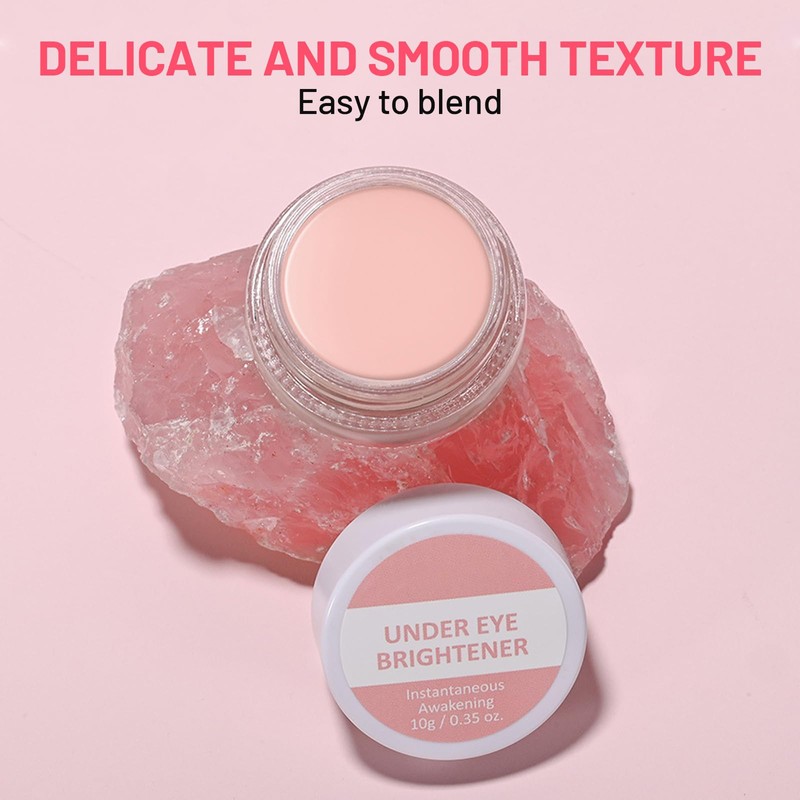 Leogony 2 Pcs Under Eye Brightener, Super Luminous Concealer for