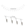 Cable multiusos de acero para colgar en la pared con