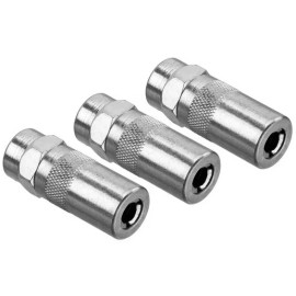 DEWALT Heavy Duty 1/8 in. NPT Grease Gun Coupler Fitting (3-Pack) Steel
