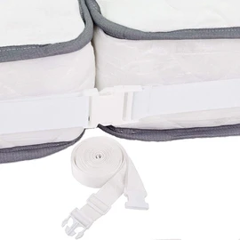 JOLIRSBOX Mattress Band, Fixing Belt, Bed Band, Connecting, Fixing, Anti-Slip Belt, Bed Gap Prevention, Mattress Slip Prevention, for 2 Units, Width 50mm, Length 10m