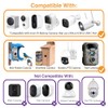 Zivif 7W Solar Charger for Security Cameras - IP65 Waterproof