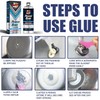 2 x Power Bond Glue, Metal Repair Glue, High-Temperature Heat