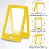 1 Pcs ID Badge Holder with Double-Sided Windows Vertical Hard