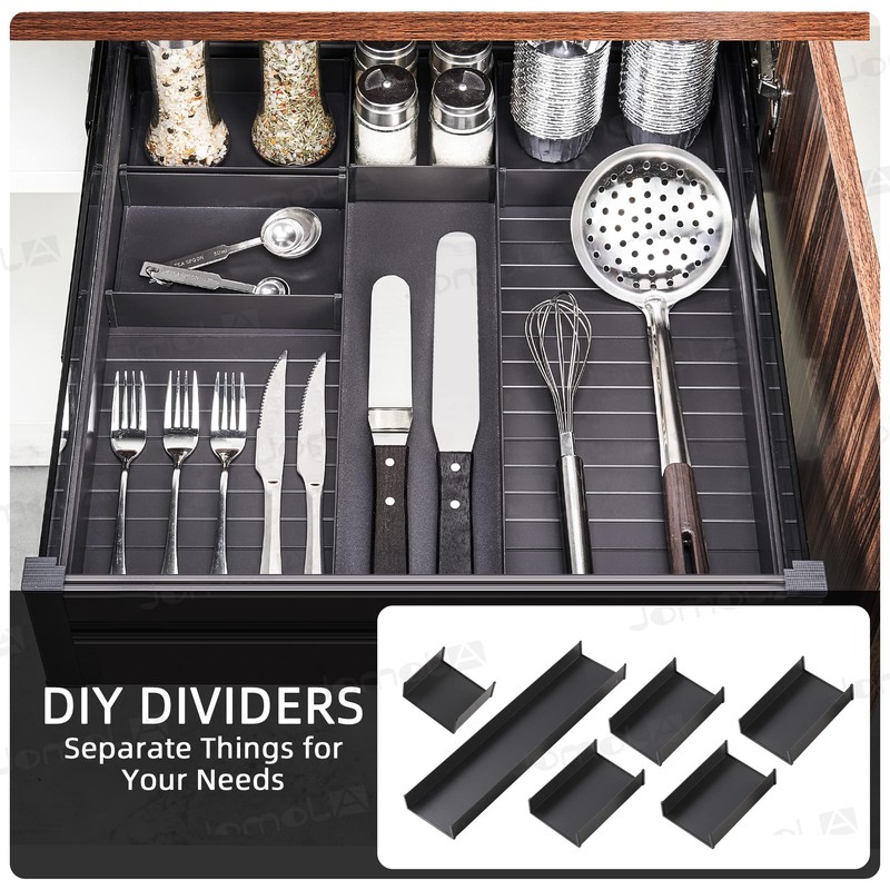 JOMOLA Pull Out Kitchen Cabinet Drawer Roll Out Pantry Shelves