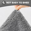 wyewye Microfibre Bath Mat, 2cm Super Thick Bath Rug, Super