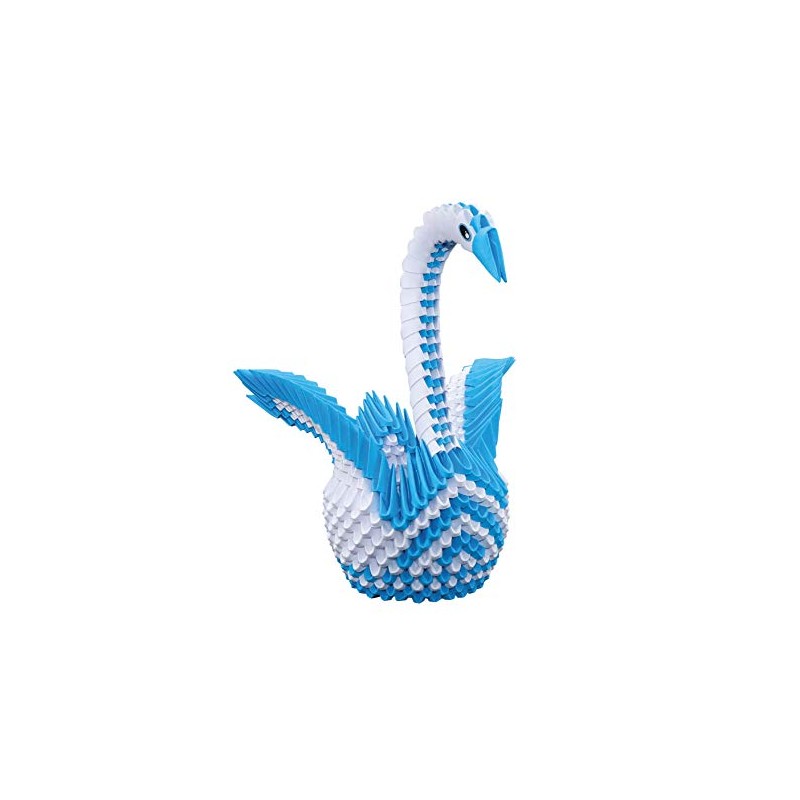 CreativaMente Creagami Origami 3D Swan 496 Pieces