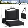 HABUTWAY Stadium Seats with Back Support and Thick Cushion Bleacher