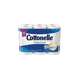 Cottonelle 12456PK Ultra Soft Bath Tissue, 1-Ply, 165 Sheets/Roll, 12/Pack